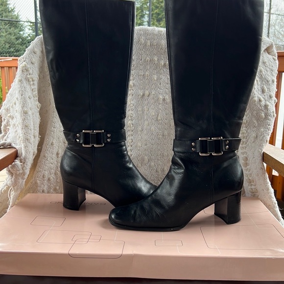 Bandolino black leather boots - Picture 3 of 4